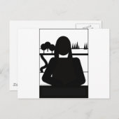 Mona Picto Briefkaart (Voorkant / Achterkant)