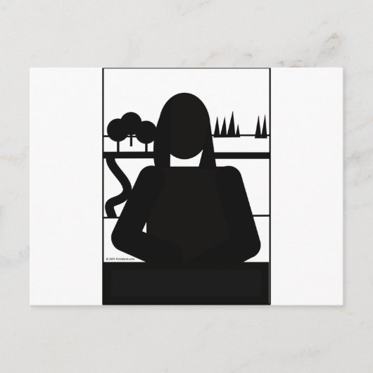 Mona Picto Briefkaart (Voorkant)