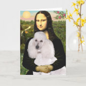 Mona-Pood-Wit-standaard poel Kaart (Gele Bloem)