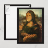 Mona Rilla aka Mona Lisa Briefkaart (Voorkant / Achterkant)