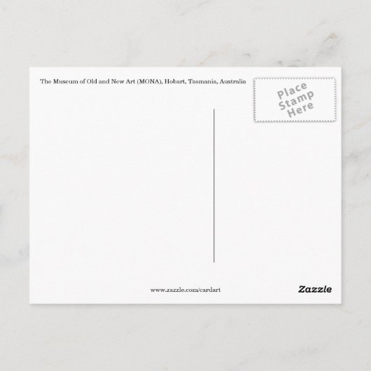 mona roma wateren briefkaart (Achterkant)