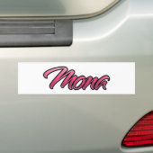 Mona vervaagde roze Aufkleber Sticker (Op auto)