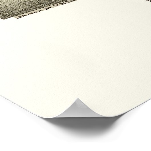 Monaca, PA Panorama Kaart - 1900 Poster (Hoek)