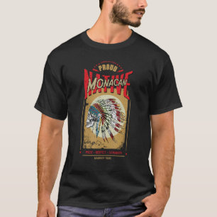 Monacan Native American Indian Warrior Tribe Proud T-shirt