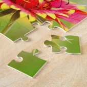 Monach Butterfly Feeding on Flower Legpuzzel (Zijkant)