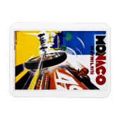 Monaco 1931 Grand Prix Race Poster Magneet (Horizontaal)