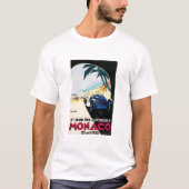 MONACO 1933 Grand Prix Automobile Race van Geo Ham T-shirt (Voorkant)