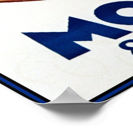 Monaco 1937, Vintag Art Poster (Hoek)