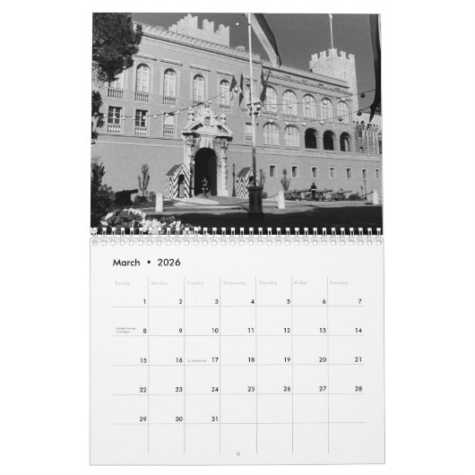 Monaco 1970 Kalender (Mar 2026)