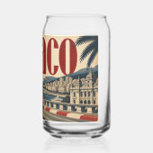Monaco auto blikvorm glas (Achterkant)