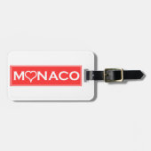 Monaco Bagagelabel (Voorkant horizontaal)