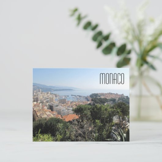 Monaco Bay Briefkaart (Staand voorkant)