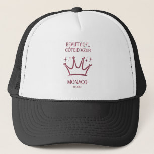 Monaco Beauty Of Cote D'Azur Petanquehoed Trucker Pet