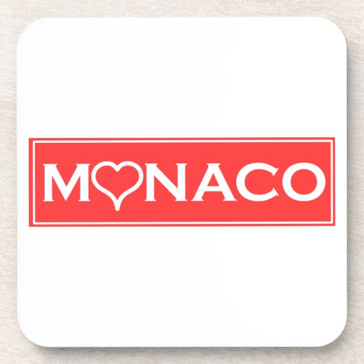 monaco bier onderzetter (Voorkant)