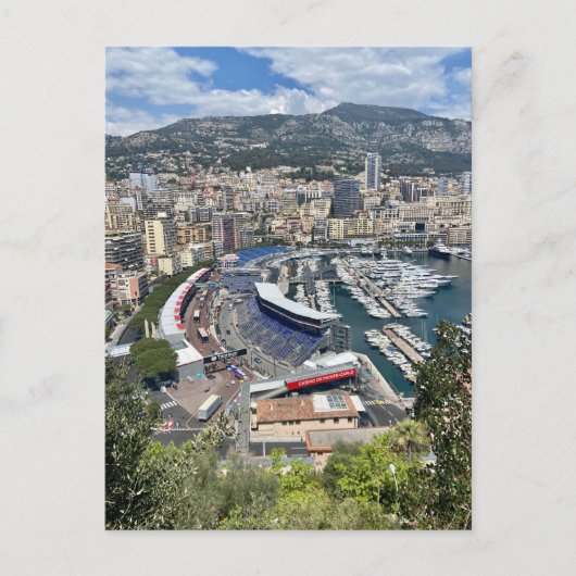 Monaco Briefkaart (Voorkant)