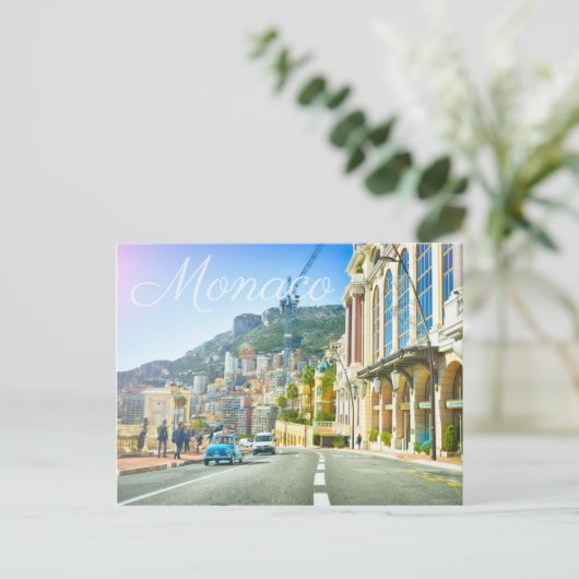 Monaco Briefkaart (Staand voorkant)