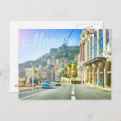 Monaco Briefkaart (Voorkant / Achterkant)