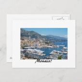 Monaco Briefkaart (Voorkant / Achterkant)
