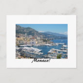 Monaco Briefkaart (Voorkant)