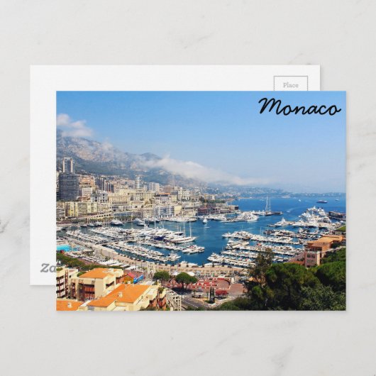 Monaco Briefkaart (Voorkant / Achterkant)