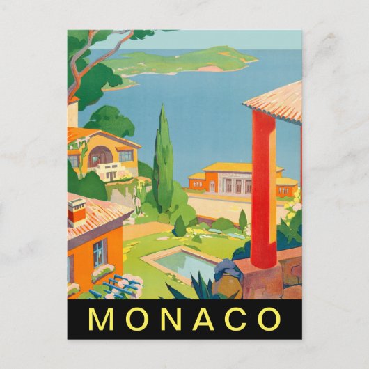 Monaco Briefkaart (Voorkant)