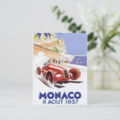 Monaco - Briefkaart (Staand voorkant)