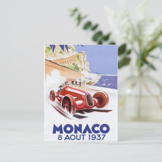  Monaco - Briefkaart (Staand voorkant)