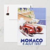 Monaco - Briefkaart (Voorkant / Achterkant)