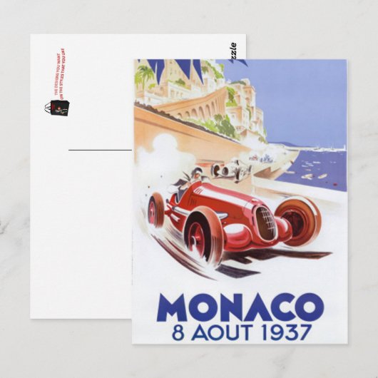  Monaco - Briefkaart (Voorkant / Achterkant)
