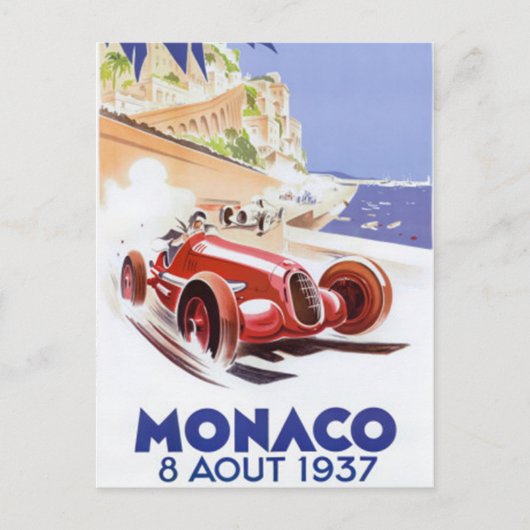 Monaco - Briefkaart (Voorkant)