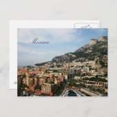 Monaco briefkaart (Voorkant / Achterkant)
