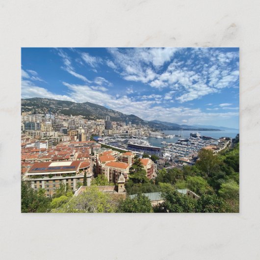Monaco Briefkaart (Voorkant)
