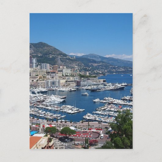 Monaco Briefkaart (Voorkant)