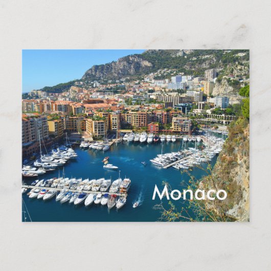 Monaco Briefkaart (Voorkant)