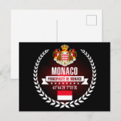 Monaco Briefkaart (Voorkant / Achterkant)