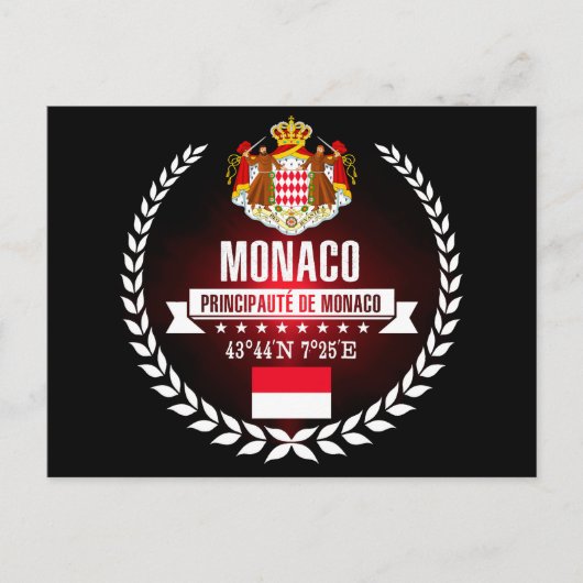 Monaco Briefkaart (Voorkant)