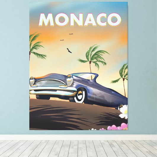 Monaco Canvas Afdruk (Insitu (Houten vloer))