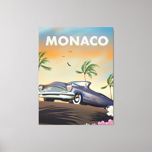 Monaco Canvas Afdruk (Voorkant)