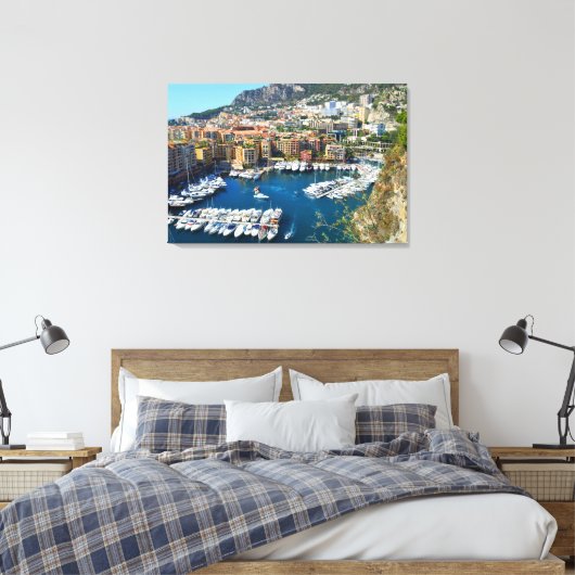 Monaco Canvas Afdruk (Insitu (Slaapkamer))