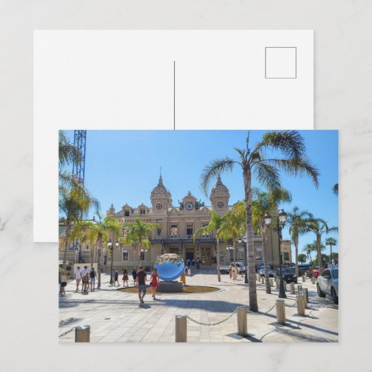 Monaco Casino Briefkaart (Voorkant / Achterkant)