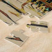 Monaco Casino Côte d'Azur illustratie Frankrijk Legpuzzel (Zijkant)