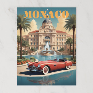 Monaco: Casino van Monte Carlo Briefkaart