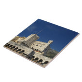 Monaco, Côte d'Azur, Paleis van de Prins. Tegeltje (Zijkant)