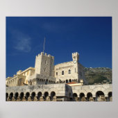 Monaco, Cote d'Azur, Prins Palace. Poster (Voorkant)