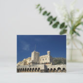 Monaco, Côte d'Azur, Prinselijk Paleis. Briefkaart (Staand voorkant)