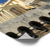 Monaco, Côte d'Azur, Prinselijk Paleis. Poster (Hoek)