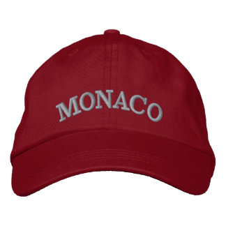 Monaco Emeioged Custom Baseball Hat Geborduurde Pet