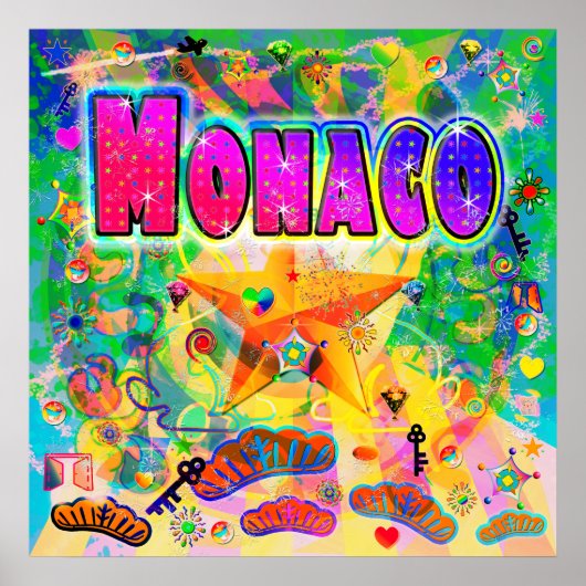 Monaco Epoch Hour Poster (Voorkant)