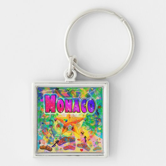 Monaco Epoch Hour Sleutelhanger (Voorkant)