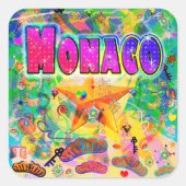 Monaco Epoch Uur Sticker (Voorkant)